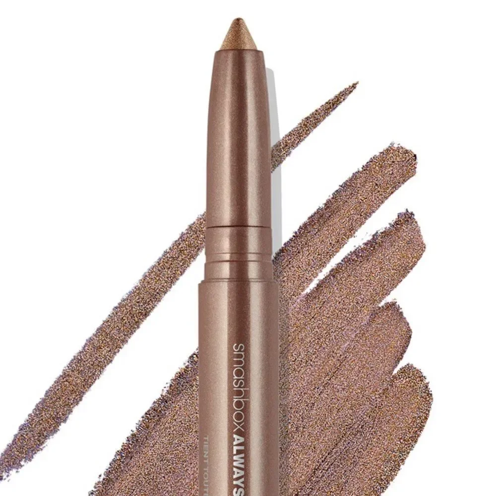 🌻 Smashbox Trouble metallic champagne Always On Eye Shadow Stick New FullSz